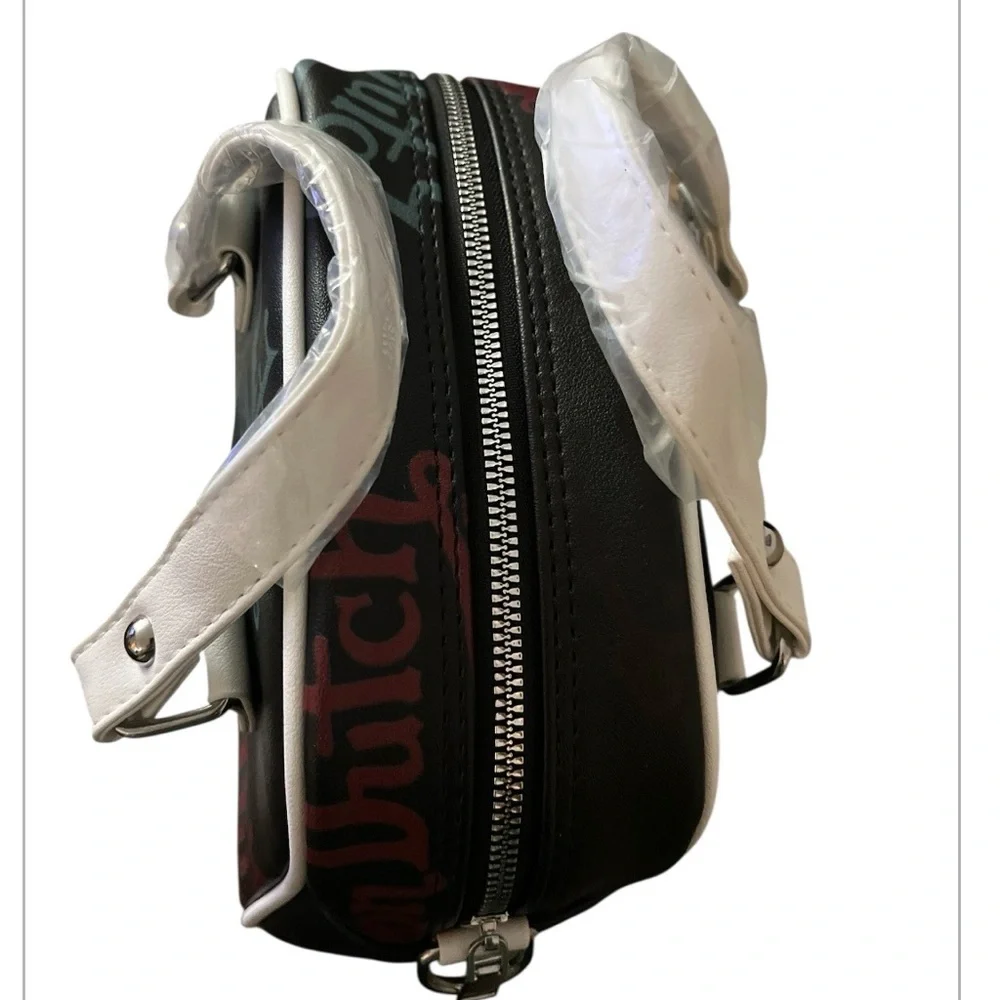 FASHION FAUX LEATHER VON DUTCH GRAFFITI BOWLING BAG - Picture 6 of 15